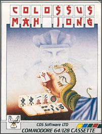 Box cover for Colossus Mah Jong on the Commodore 64.