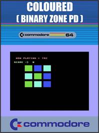 Box cover for Coloured (CP Verlag) on the Commodore 64.