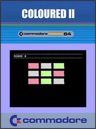 Box cover for Coloured 2 on the Commodore 64.