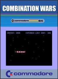 Box cover for Combination Wars on the Commodore 64.