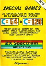 Box cover for Commando Mission 88 on the Commodore 64.