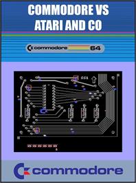 Box cover for Commodore Vs Atari And Co on the Commodore 64.