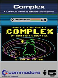 Box cover for Complex (CP Verlag) on the Commodore 64.