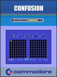 Box cover for Confusion (Loadstar) on the Commodore 64.
