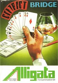 Box cover for Contract Bridge (Alligata Software) on the Commodore 64.