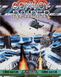 Box cover for Convoy Raider on the Commodore 64.
