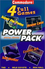Box cover for Cosmic Ark on the Commodore 64.