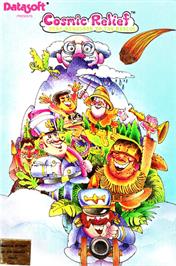 Box cover for Cosmic Relief: Prof. Renegade to the Rescue on the Commodore 64.