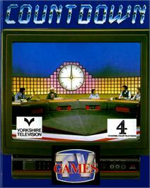 Box cover for Countdown on the Commodore 64.