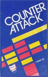Box cover for Counter Attack (2023) on the Commodore 64.