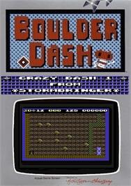 Box cover for Crazy-dash 1 on the Commodore 64.