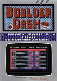 Box cover for Crazy-dash 2 on the Commodore 64.