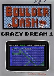 Box cover for Crazy Dream 1 on the Commodore 64.
