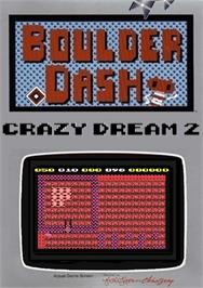 Box cover for Crazy Dream 2 on the Commodore 64.