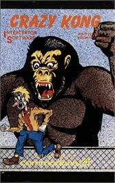 Box cover for Crazy Kong on the Commodore 64.