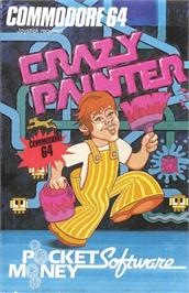 Box cover for Crazy Painter on the Commodore 64.
