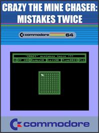 Box cover for Crazy The Mine Chaser - Mistakes Twice on the Commodore 64.