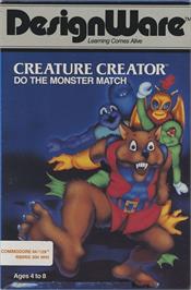 Box cover for Creature Creator on the Commodore 64.