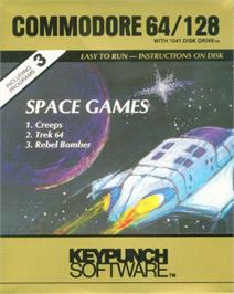 Box cover for Creeps on the Commodore 64.