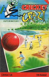 Box cover for Cricket Crazy on the Commodore 64.