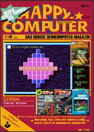 Box cover for Crillion on the Commodore 64.