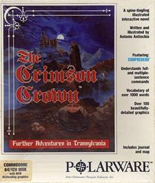 Box cover for Crimson Crown on the Commodore 64.