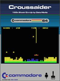 Box cover for Croussaider on the Commodore 64.