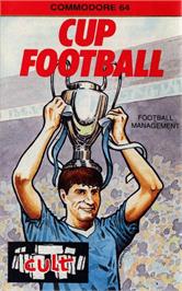 Box cover for Cup Football on the Commodore 64.