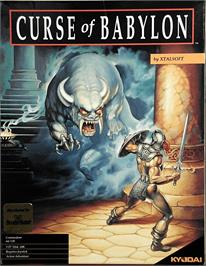 Box cover for Curse Of Babylon on the Commodore 64.