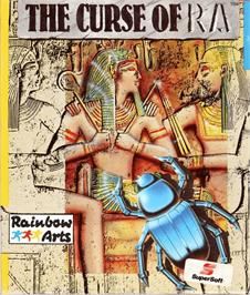 Box cover for Curse Of Ra on the Commodore 64.