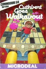 Box cover for Cuthbert Goes Walkabout on the Commodore 64.