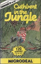Box cover for Cuthbert in the Jungle on the Commodore 64.