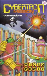 Box cover for Cybertron Mission on the Commodore 64.