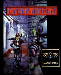 Box cover for Cyberworld on the Commodore 64.
