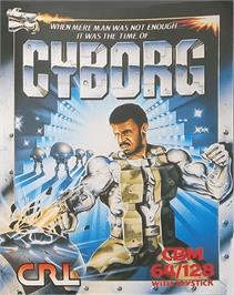 Box cover for Cyborg on the Commodore 64.