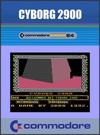 Box cover for Cyborg 2900 on the Commodore 64.