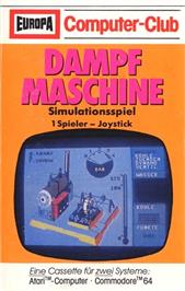 Box cover for Dampfmaschine on the Commodore 64.