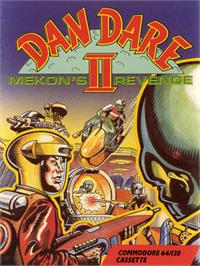 Box cover for Dan Dare 2: Mekon's Revenge on the Commodore 64.