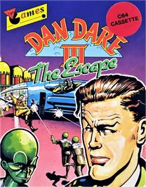 Box cover for Dan Dare 3 - The Escape on the Commodore 64.