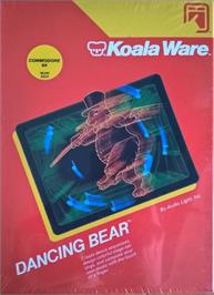 Box cover for Dancing Bear on the Commodore 64.
