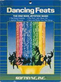 Box cover for Dancing Feats on the Commodore 64.