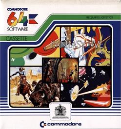 Box cover for Dancing Monster on the Commodore 64.