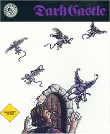 Box cover for Dark Castle on the Commodore 64.