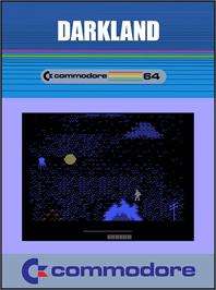 Box cover for Darkland on the Commodore 64.