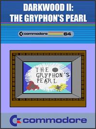 Box cover for Darkwood 2 - The Gryphon's Pearl on the Commodore 64.