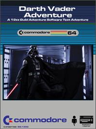 Box cover for Darth Vader - Adventure on the Commodore 64.