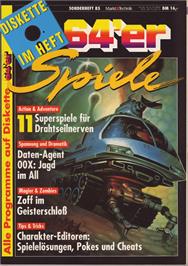 Box cover for Daten-agent 00x on the Commodore 64.