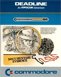 Box cover for Deadline (Visualize) on the Commodore 64.