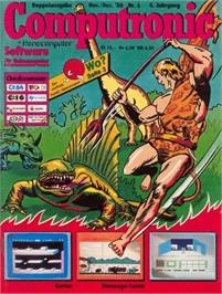 Box cover for Deadly Mission on the Commodore 64.