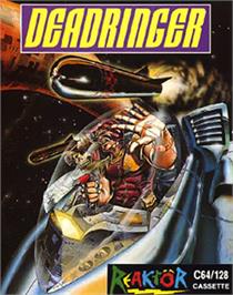 Box cover for Deadringer on the Commodore 64.